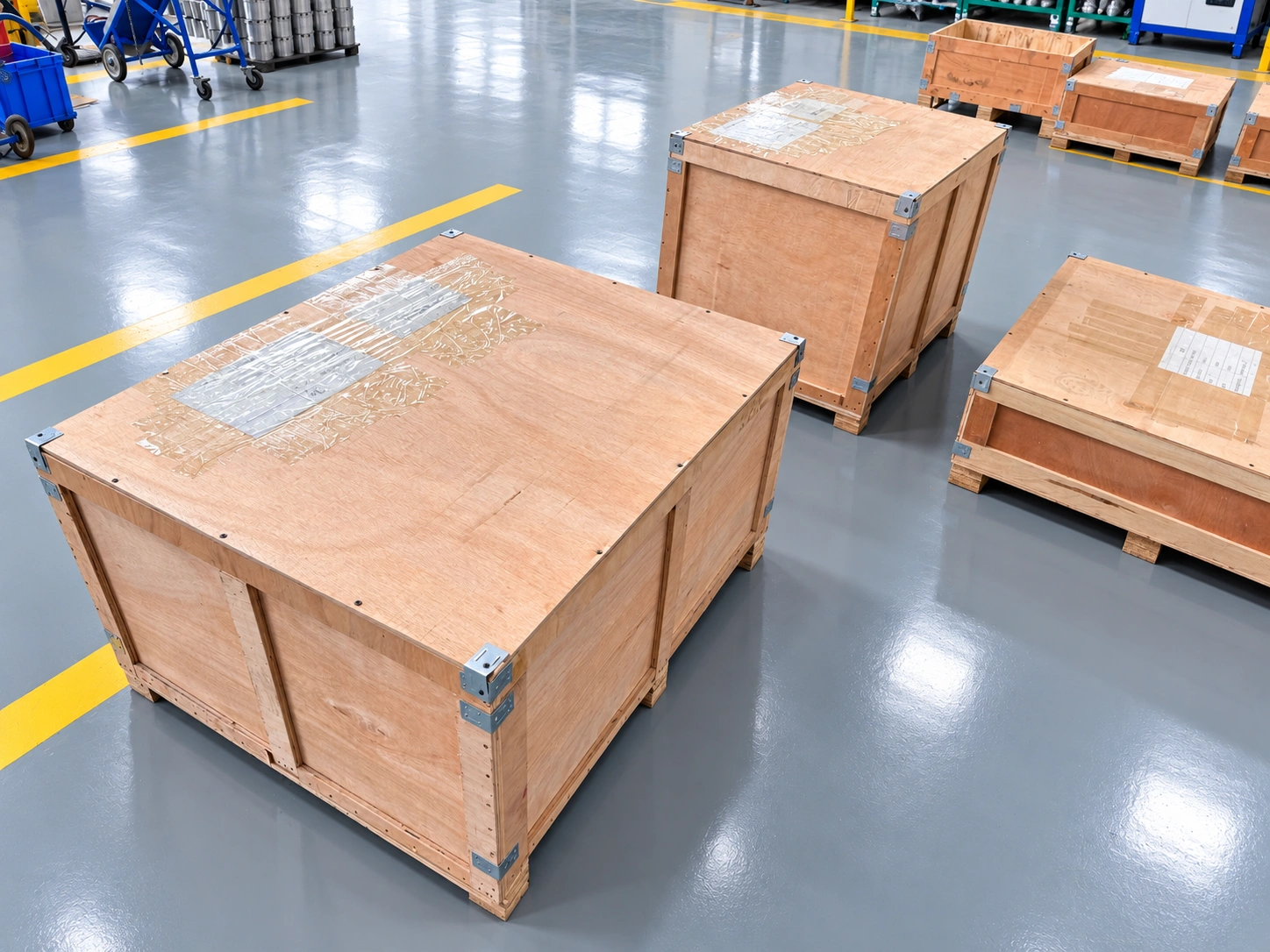 Finished drilling tools packing and delivery