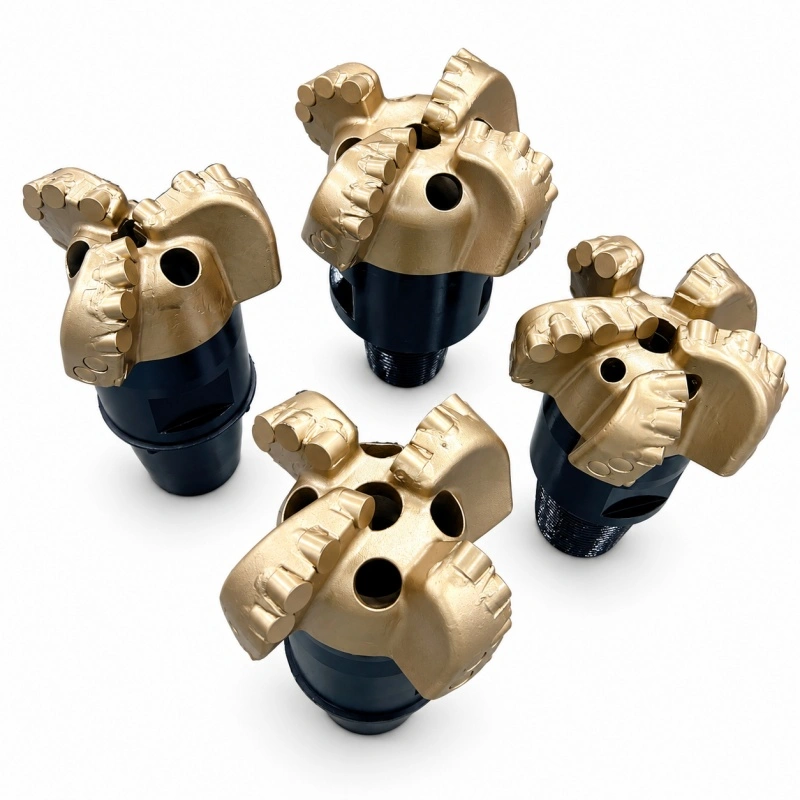 3–6 Wing Spiral PDC Drag Bit for Broken Formations - Drilling Bits - Chenghui Drilling Tools