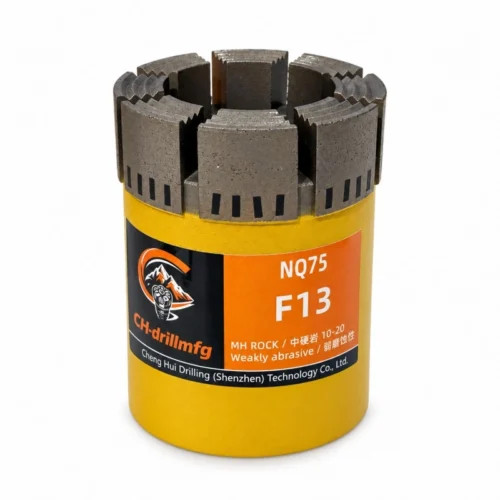 Hot-Pressed Diamond Core Bit for Geological Exploration -...