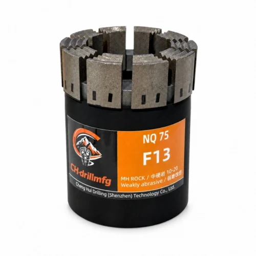 Hot-Pressed Diamond Core Bit for Geological Exploration -...