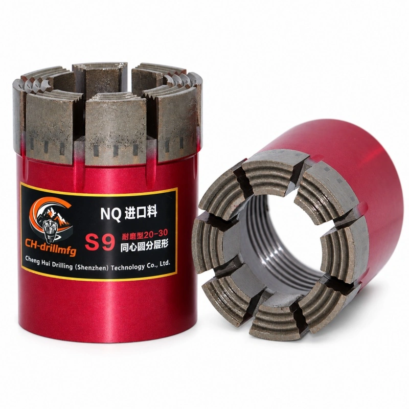 Hot-Pressed Diamond Core Bit for Geological Exploration - Drilling Bits - Chenghui Drilling Tools