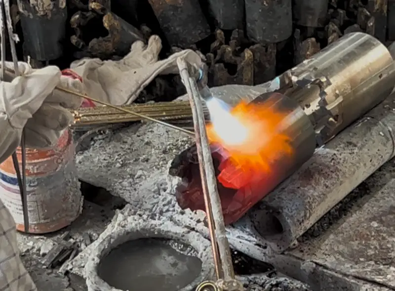 PDC drill bit welding process at Chenghui