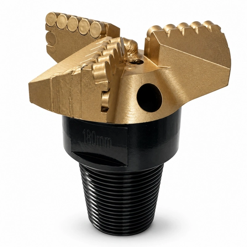 Three-Wing Concave PDC Drag Bit - Drilling Bits - Chenghui Drilling Tools